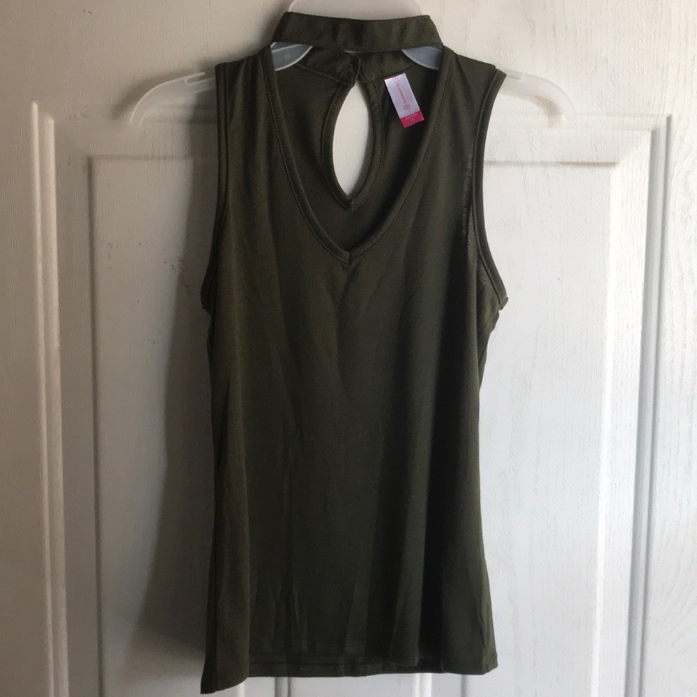 NOBO Green Choker Shirt- SOLD